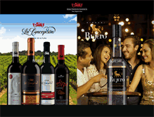 Tablet Screenshot of bodegaslaconcepcion.com